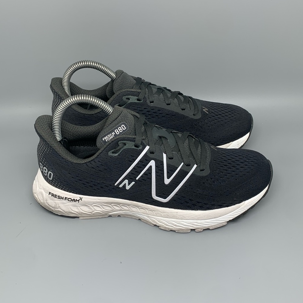 New Balance 880v13 Fresh Foam Black White Running Shoes Women’s Sz 8